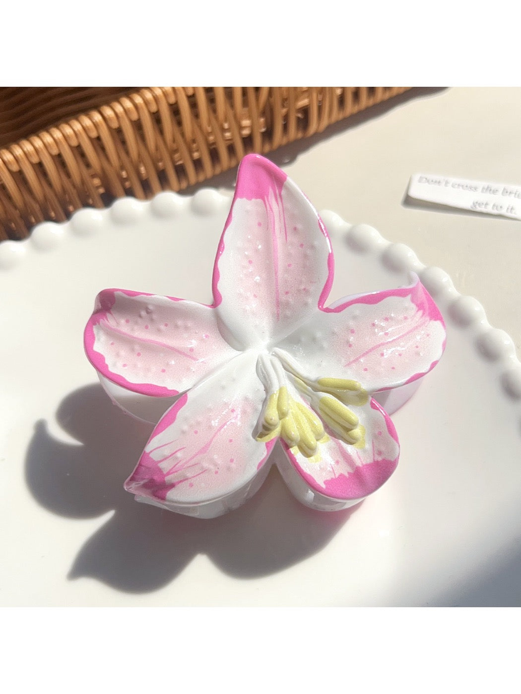 Beau - Colorful Egg Flower Hair Clip