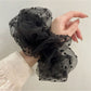 Gifty - Puffy Polka-Dot Tulle Scrunchie