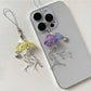 Keypus - Clear Look Jellyfish Alloy Plastic Keychain