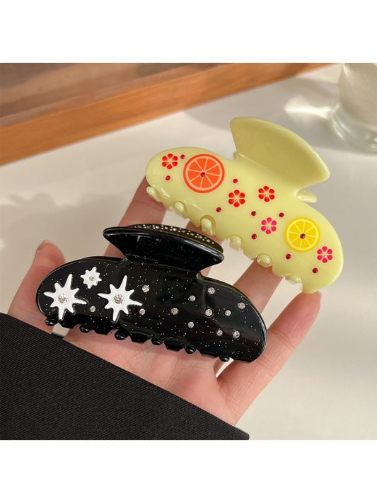 Beau - Cute Patterned Hair Claw Clip