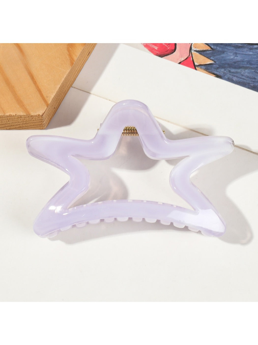 Beau - Christmas Star Shaped Jelly Hair Clips