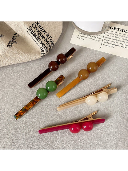 Beau - Sleek Round Hair Clip