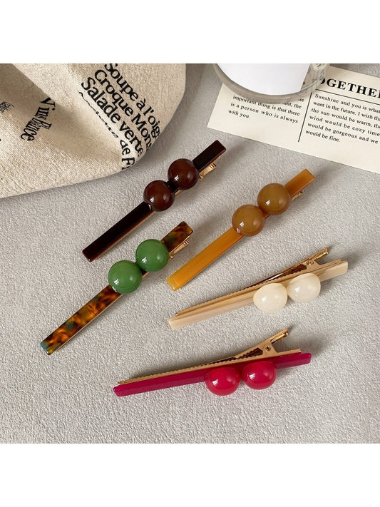 Beau - Sleek Round Hair Clip