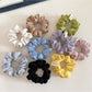 Gifty - Minimalist Ribbed Knit Polyester Scrunchie