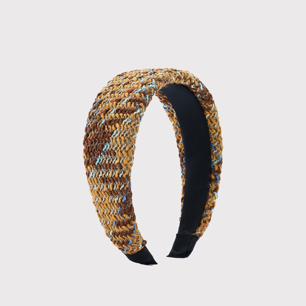 Gifty - Vintage Style Tweed Wide Headband