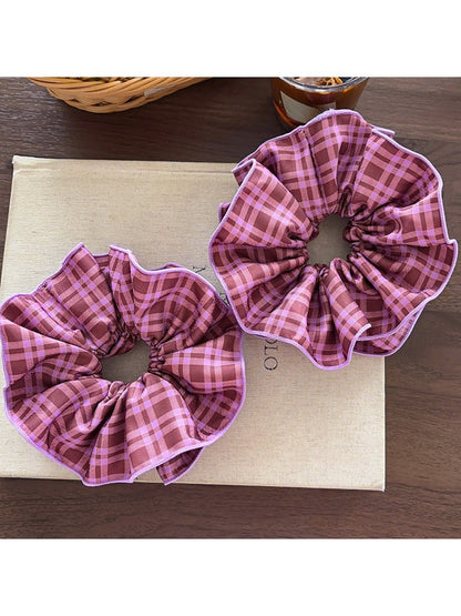 Gifty - Grid Fabric Four Layer Hair Loop