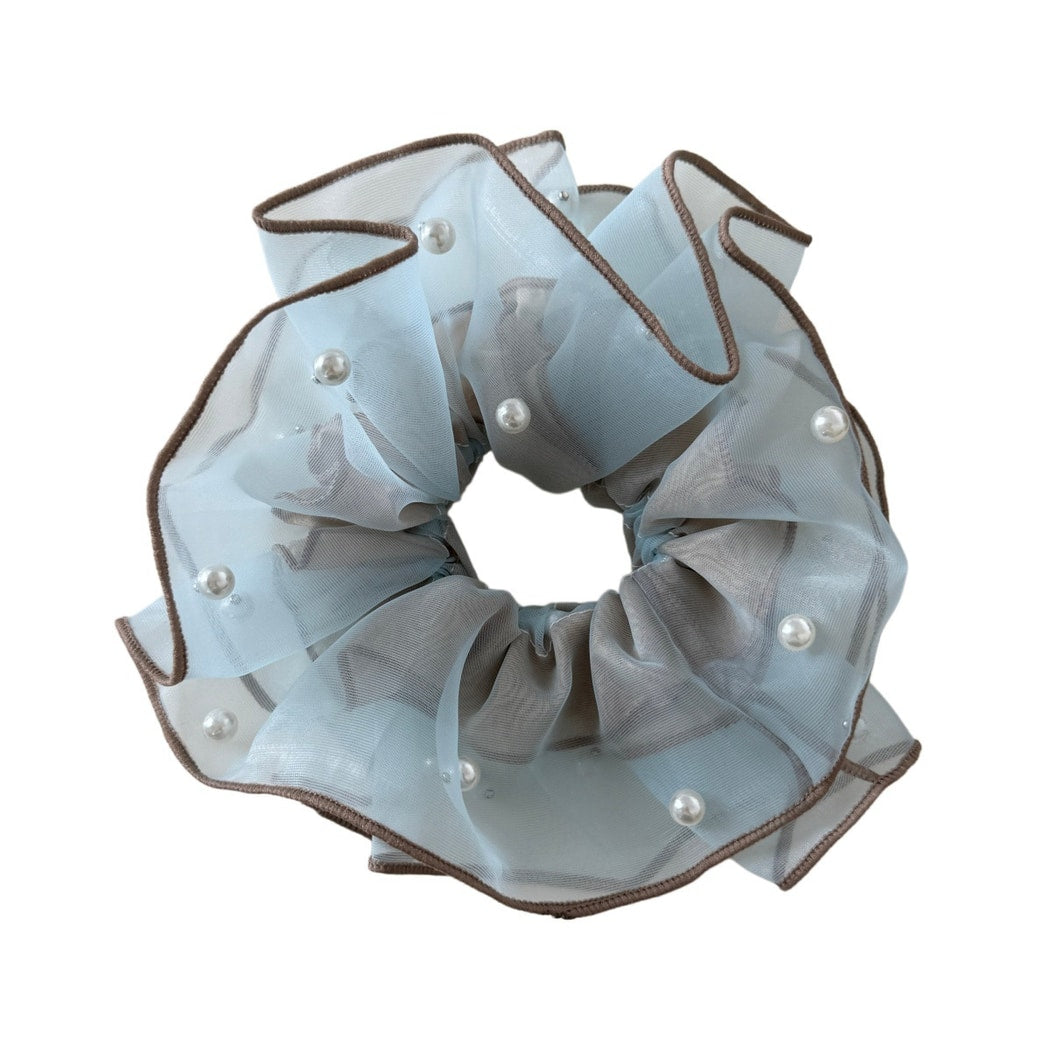 Gifty - Double-Layer Ruffle Polyester Scrunchie