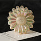Beau - Flower Shaped Decorative Plastic Alloy Claw Clip