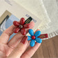Beau - Glossy Acrylic Flower Side Barrette