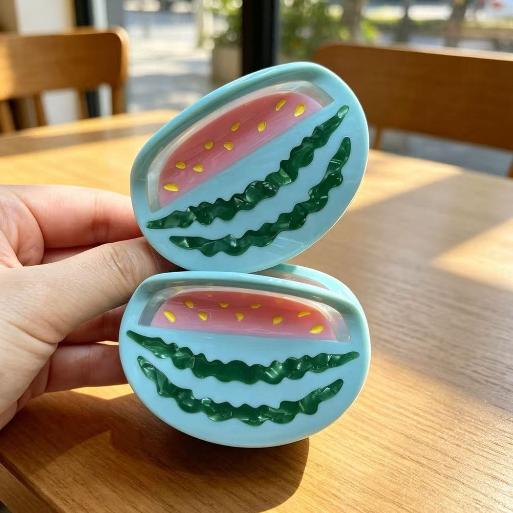 Beau - Watermelon Shape Fruit Claw Clip