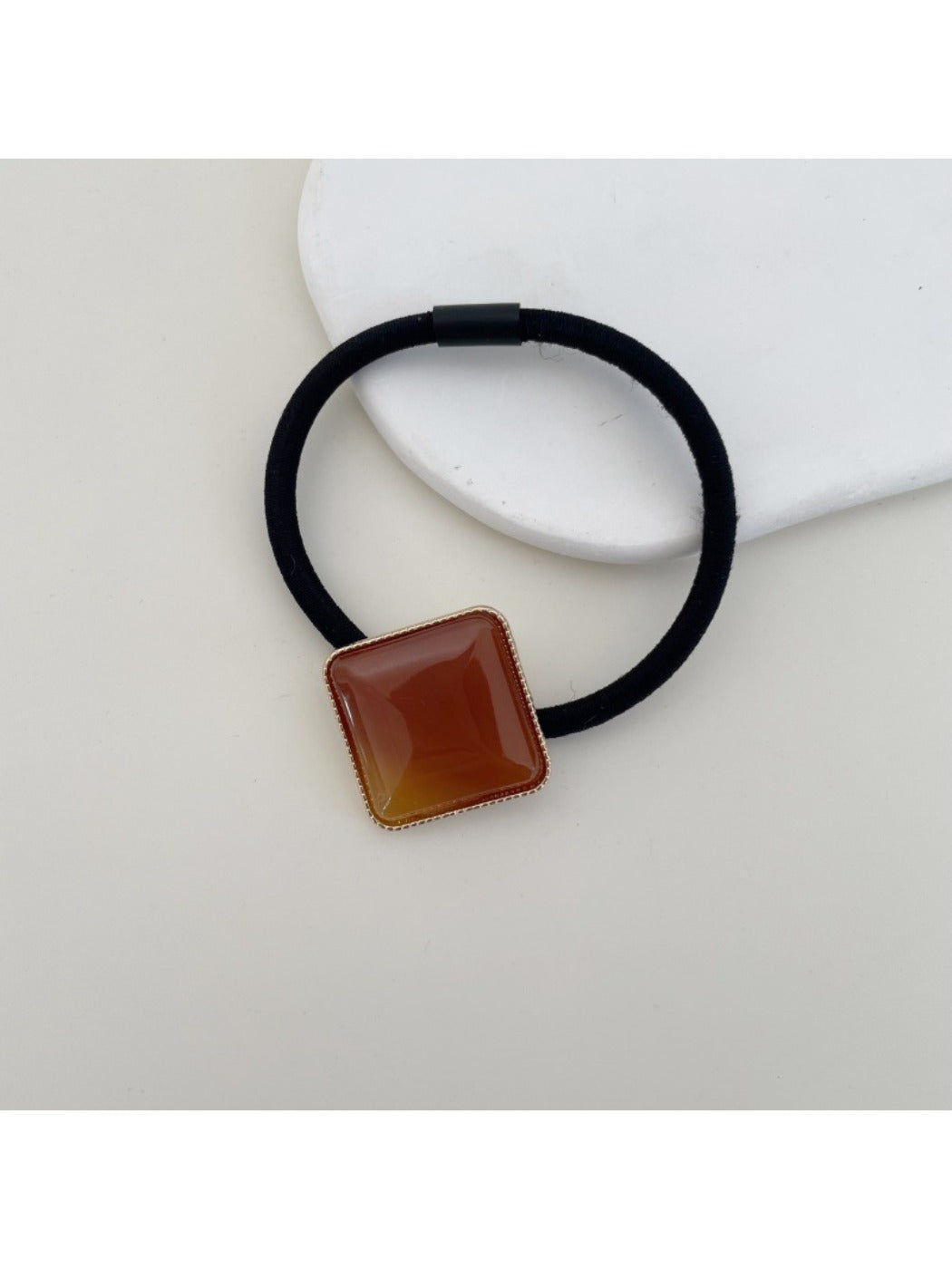Gifty - Cute Square Acetate Hair Tie