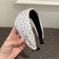 Gifty - Polka Dot Wide Fabric Hair Hoop Headband
