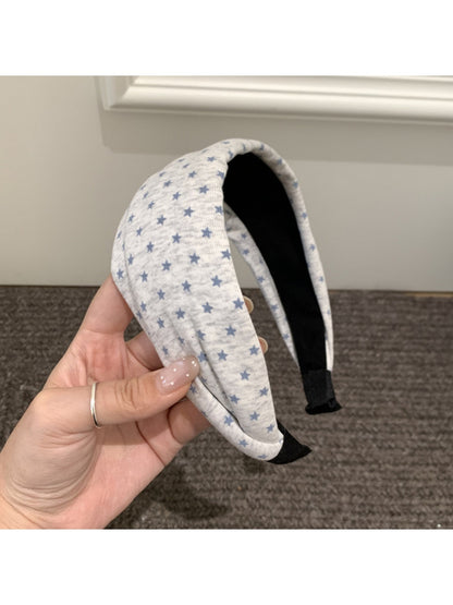 Gifty - Polka Dot Wide Fabric Hair Hoop Headband