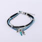 Lovra - Bohemian Leaf Pendant Beaded Bracelet