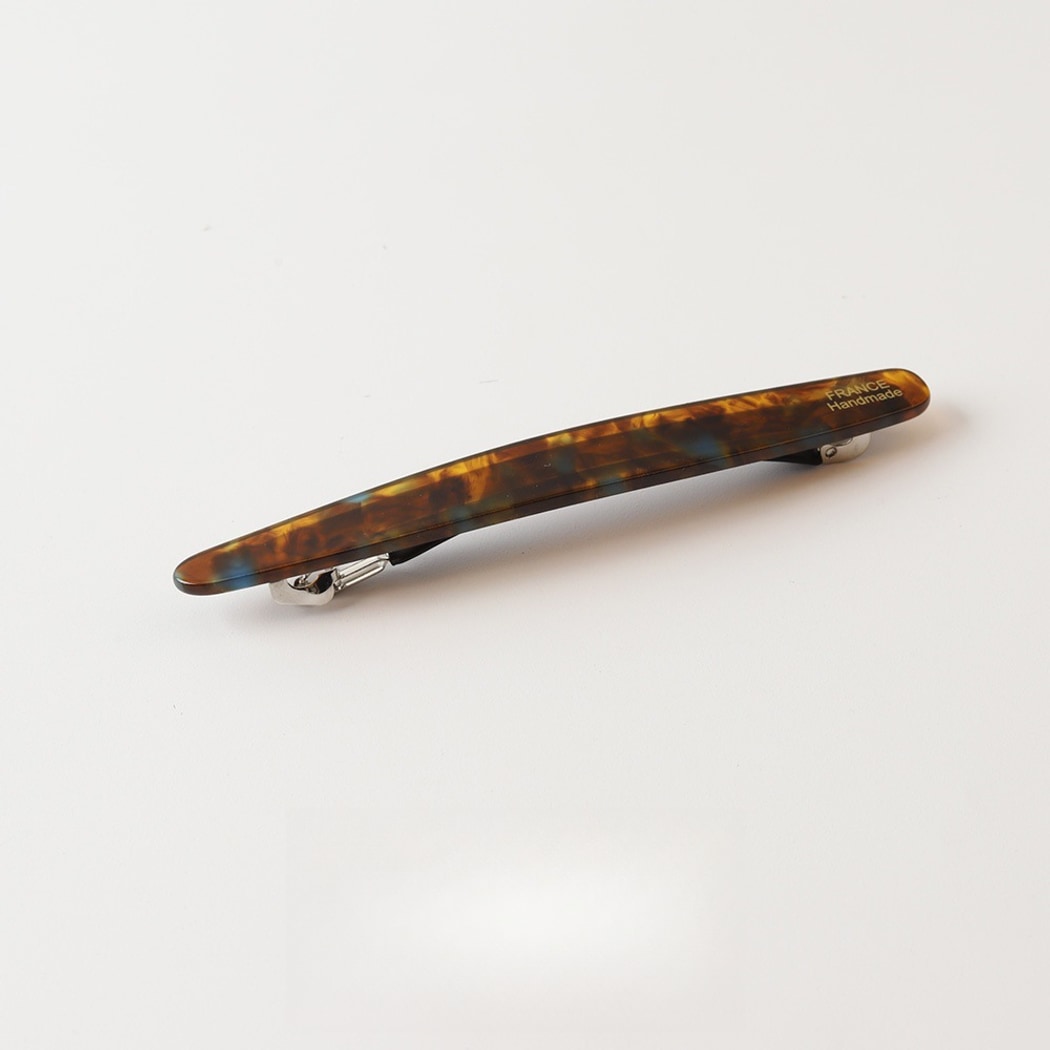 Beau - Elegant Marbled Print French Barrette