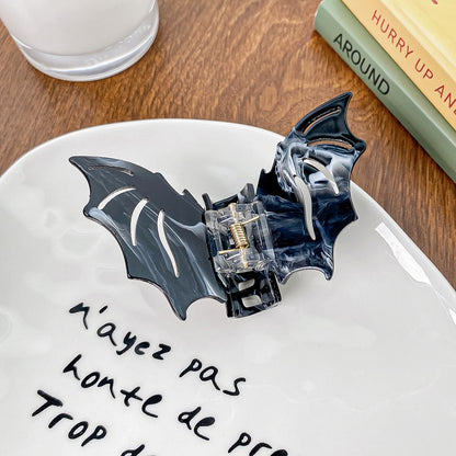 Beau - Halloween Bright Bat Wing Design Claw Clip