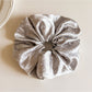 Gifty - Satin Finish Polka Dot Polyester Scrunchie