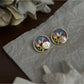 Earedge - Retro Floral Relief Earrings