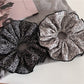 Gifty - Elegant Vintage Floral Hair Scrunchie