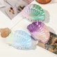 Beau - Colorful Shell Shaped Hair Claw Clip