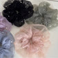 Gifty - Double Layer Ruffled Polyester Scrunchie