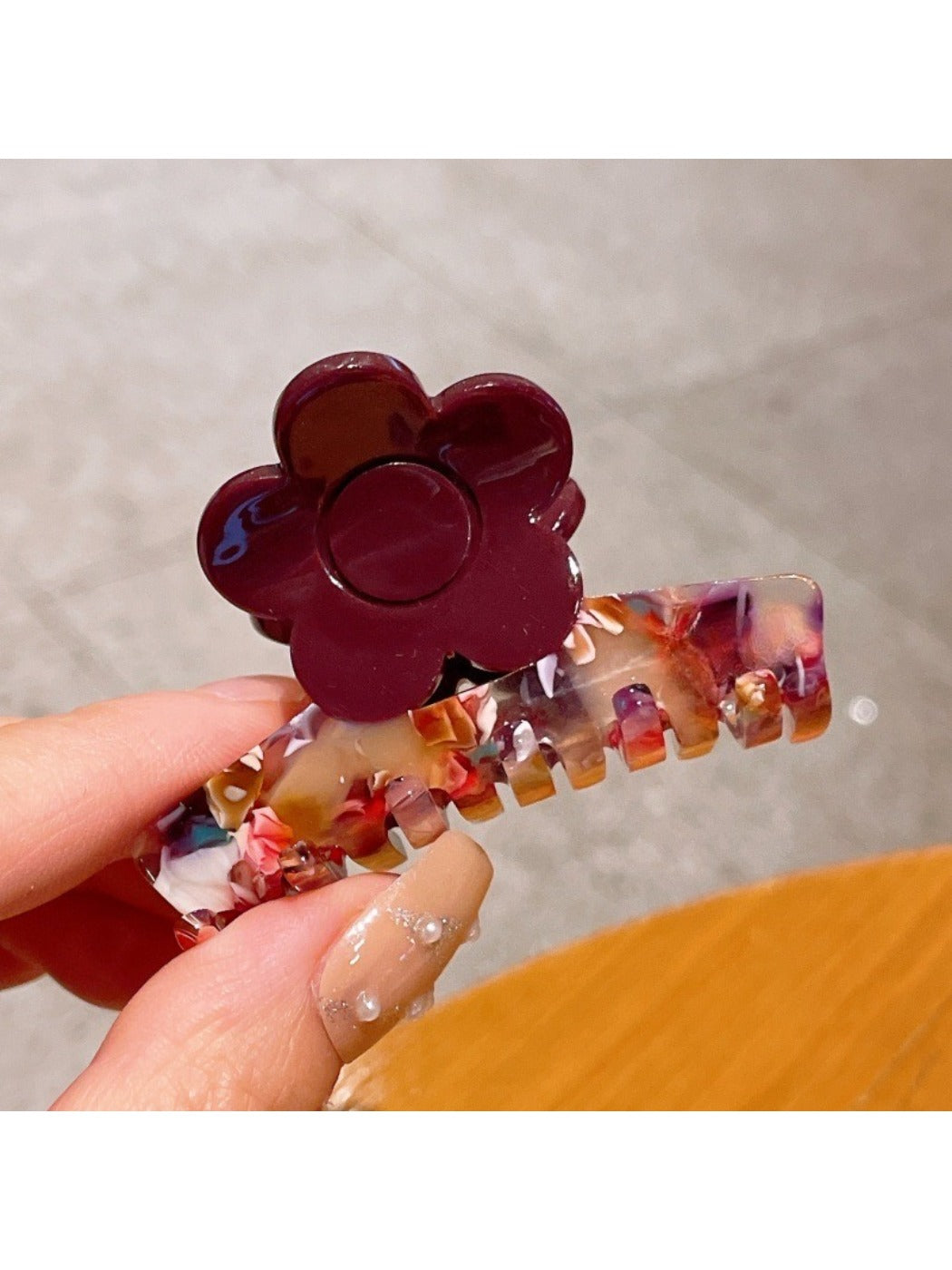 Beau - Bohemian Floral Hair Claw Clip