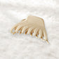 Beau - Plastic Arc Geometric Multi-Tooth Claw Clip