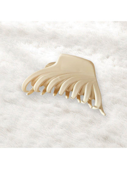 Beau - Plastic Arc Geometric Multi-Tooth Claw Clip