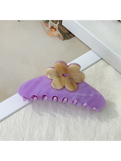 Beau - Acetate Flower Shaped Hair Clip