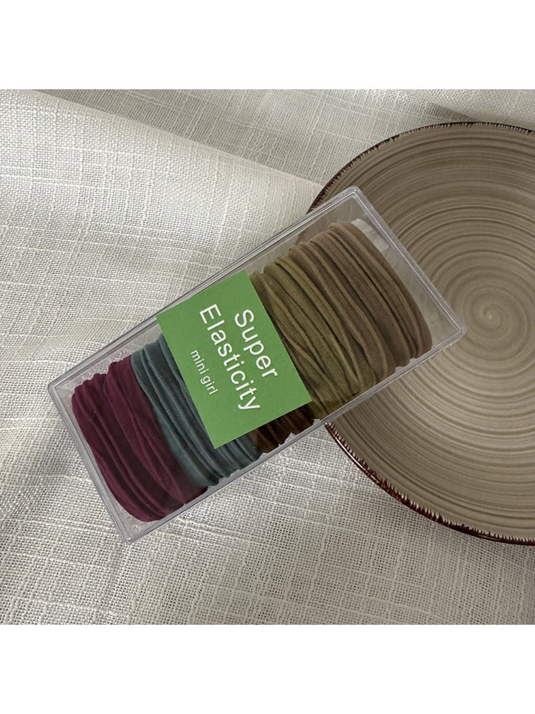Gifty - 10PCS Elastic Hair Tie Set