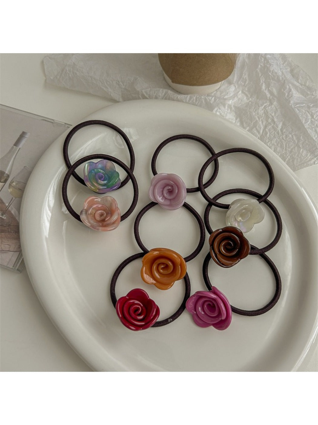 Gifty - Minimalist Rose Hair Tie