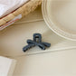 Beau - Glossy Bow Shape Plastic Claw Clip