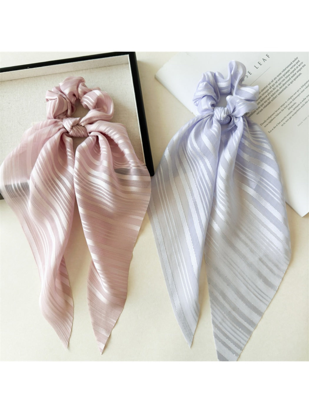 Gifty - Soft Ribbon Hair Scrunchie