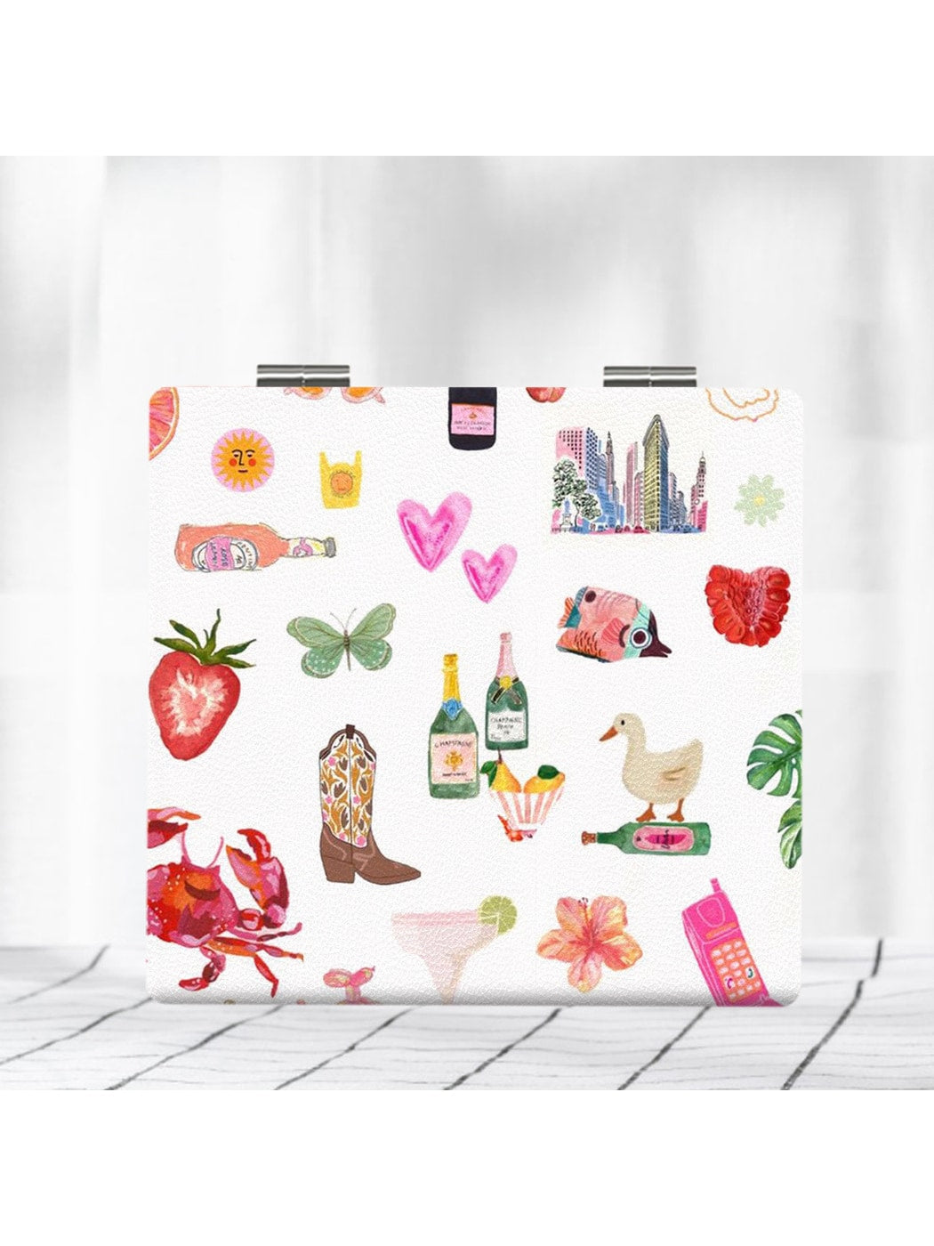 Mirroray - Fresh Style Foldable Touch Up Makeup Mirror