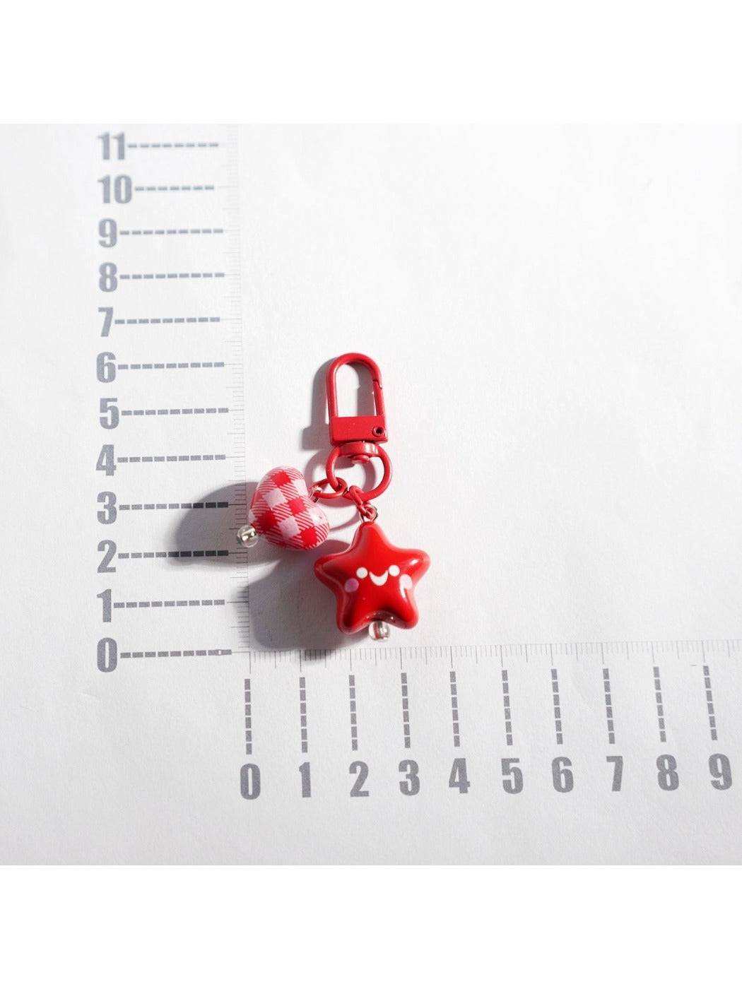 Keypus - Adorable Solid Color Star Keychain