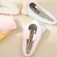 Beau star hair clip displayed on white background, showing clip mechanism