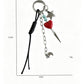 Keypus - Alloy Chain Tassel Heart Keychain Bag Charm