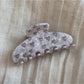 Beau - Irregular Fan Shaped Acetate Hair Claw Clip