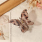 Beau - Vintage Leopard Print Butterfly Claw Clip
