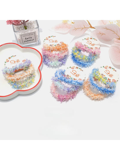 Gifty - Sweet Colorful Hair Scrunchie Set