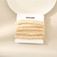 Gifty - Small Hair Ring Five Piece Set