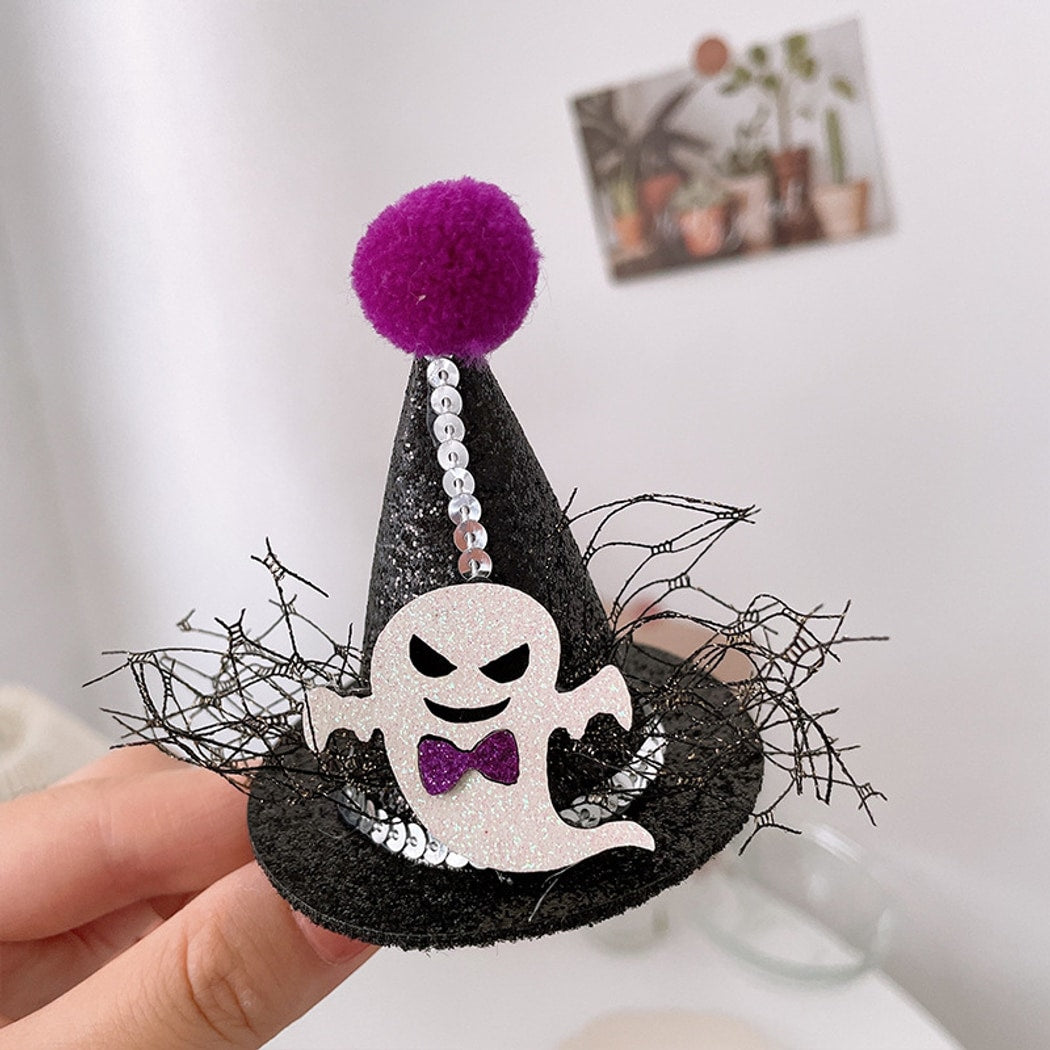 Gifty - Dark Style Halloween Bat Bow Hat Hair Clip