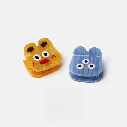 Beau - Acetate Cartoon Monster Animal Claw Clip