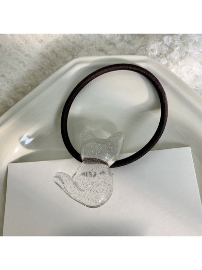 Gifty - Cute Clear Bear Hair Tie