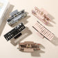 Beau - Elegant Hollow Out Rectangular Claw Clip