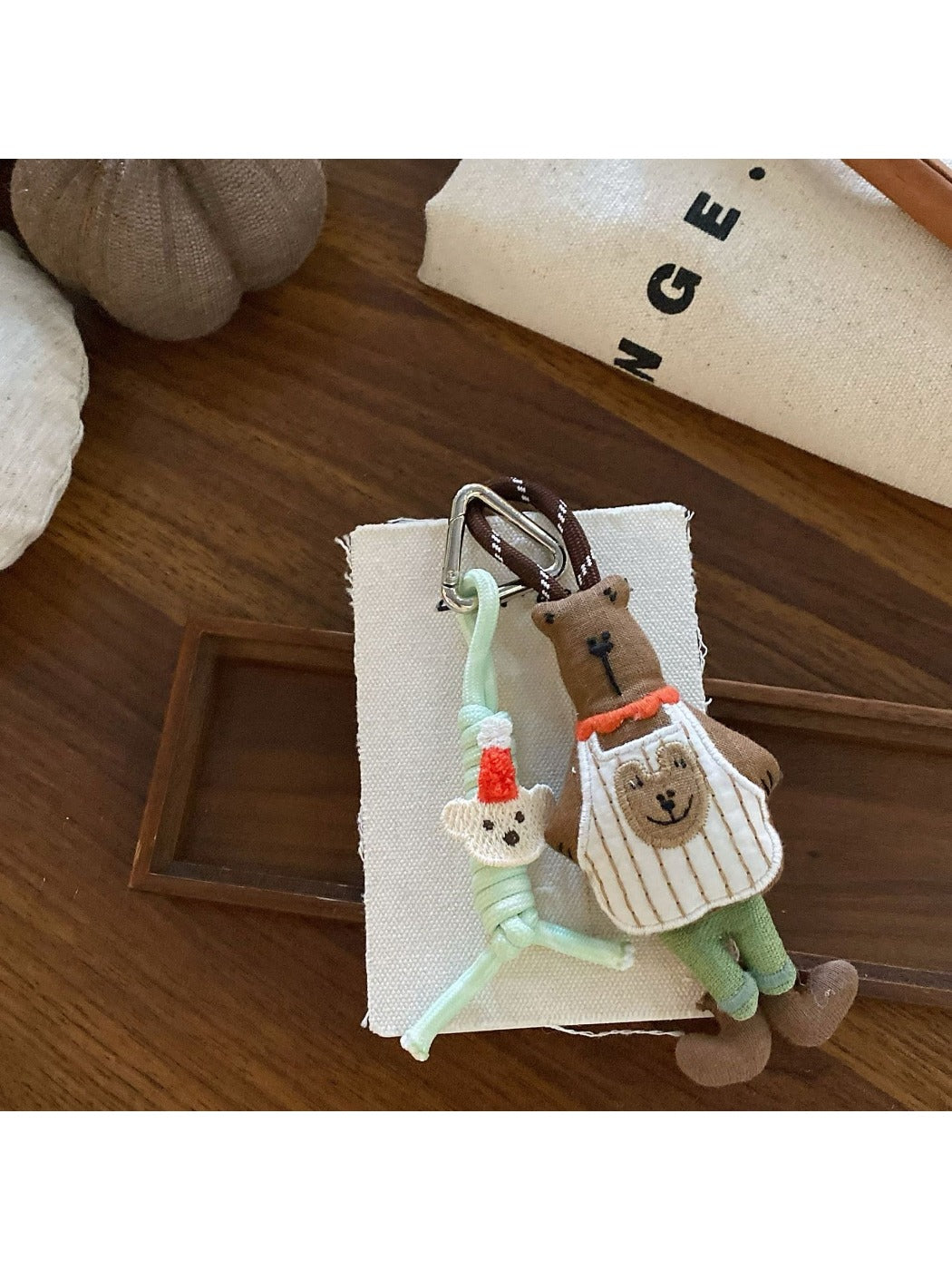 Keypus - Green Lanyard Doll Keychain