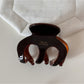 Beau - Irregular Acetate Alloy Hair Claw Clip