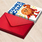 Carduria - Ball-Themed Thank You Greeting Card
