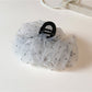 Beau - Cloud Ruffle Mesh Polka Dot Hair Claw Clip