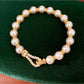 Lovra - Geometric Round Detail Beaded Fashion Bracelet